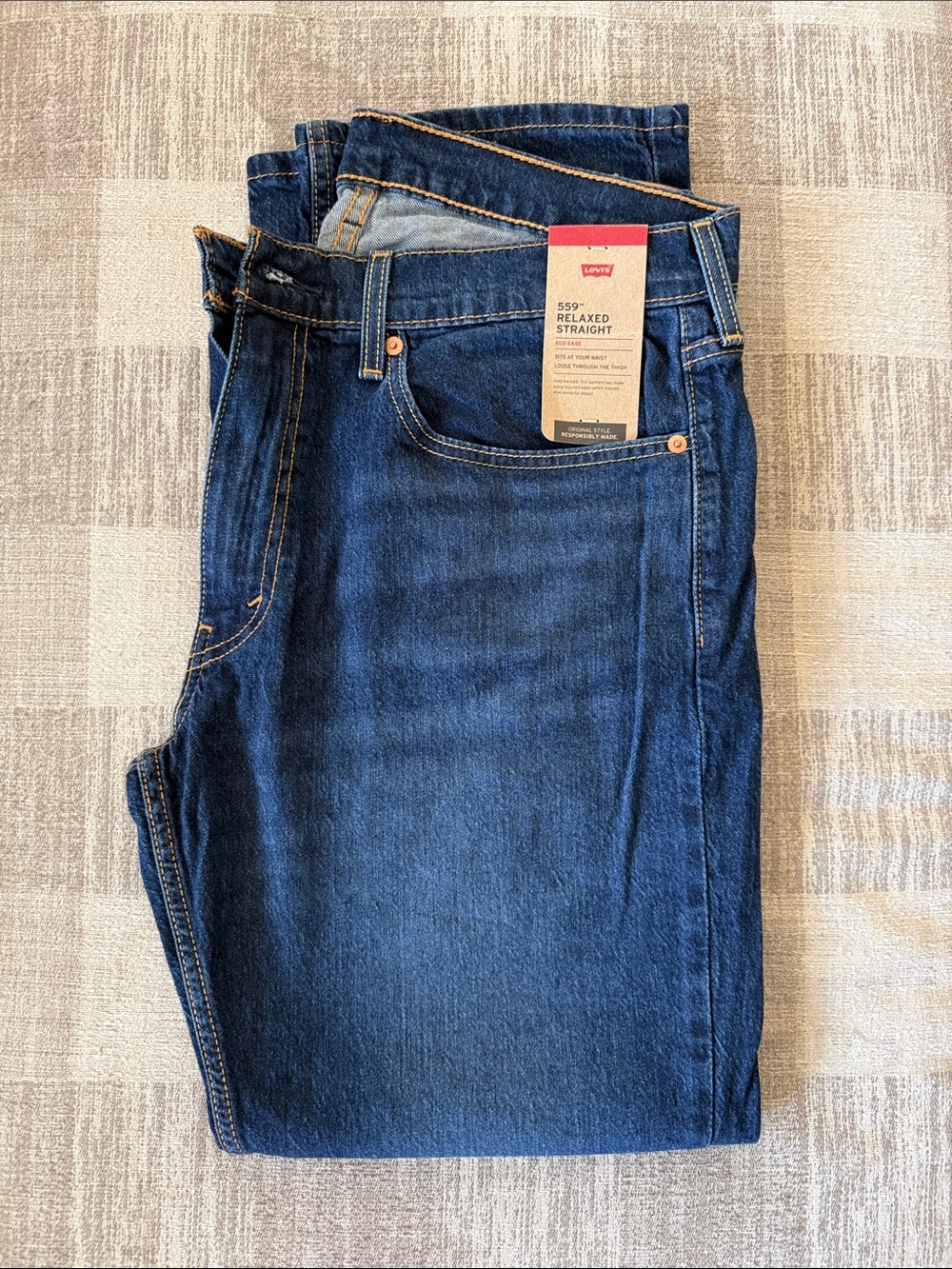 Levi’s | 559 Relaxed Straight Jeans Dark Wash 34x30 NWT